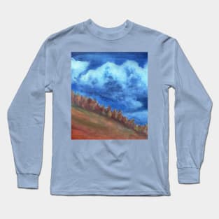 Accumulating Cumulus Clouds of the Field Long Sleeve T-Shirt